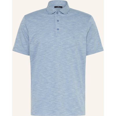Ragman Jersey-Poloshirt blau