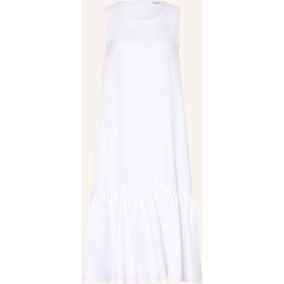 Robert Friedman Leinenkleid Karenl weiss