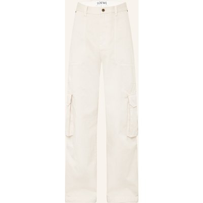 Loewe Cargohose Regular Fit weiss