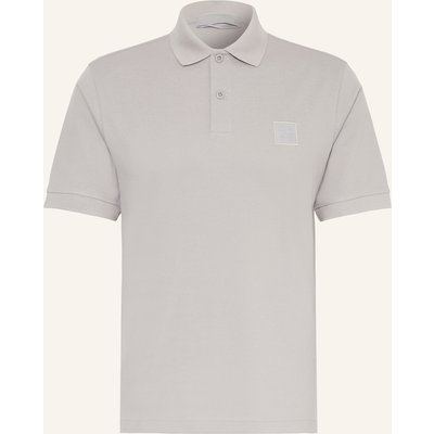 Stone Island Piqué-Poloshirt Ghost grau