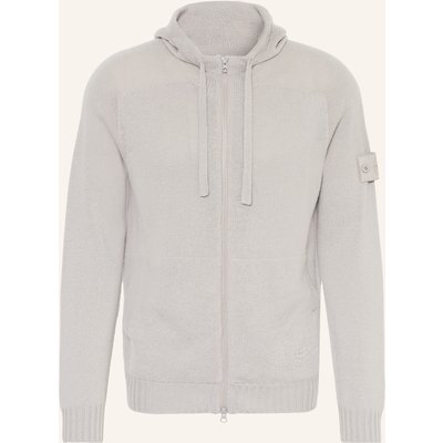 Stone Island Strickjacke Ghost Aus Cashmere grau