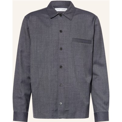 Samsøe Samsøe Overshirt Sadamon blau
