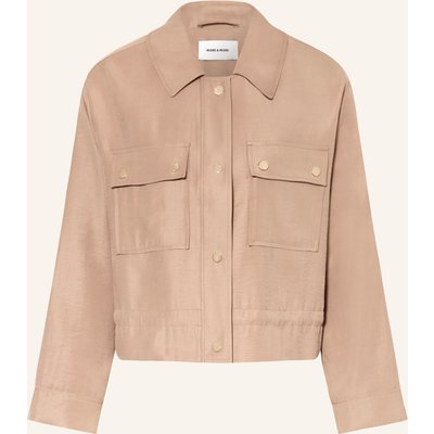 More & More Kastenjacke braun
