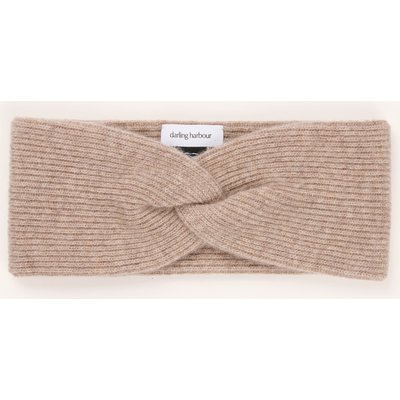 Darling Harbour Stirnband Aus Cashmere braun