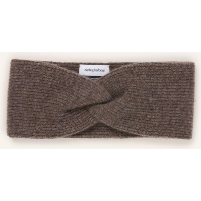 Darling Harbour Stirnband Aus Cashmere braun