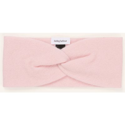 Darling Harbour Stirnband Aus Cashmere rosa
