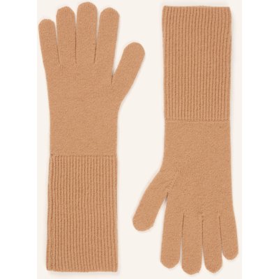 Darling Harbour Handschuhe Aus Cashmere braun