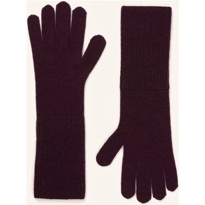 Darling Harbour Handschuhe Aus Cashmere lila