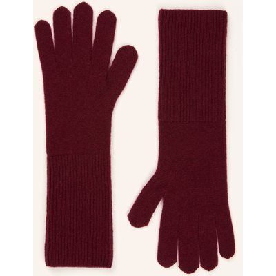 Darling Harbour Handschuhe Aus Cashmere rot