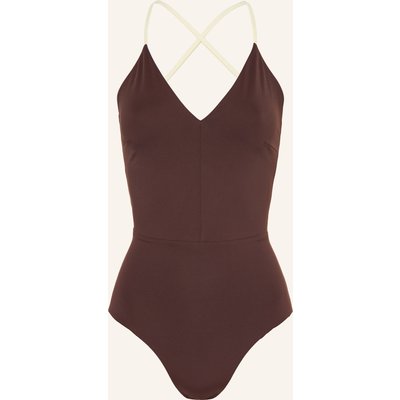 Mymarini Badeanzug Summersuit Zum Wenden braun