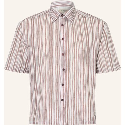 Reternity Kurzarm-Hemd Comfort Fit braun