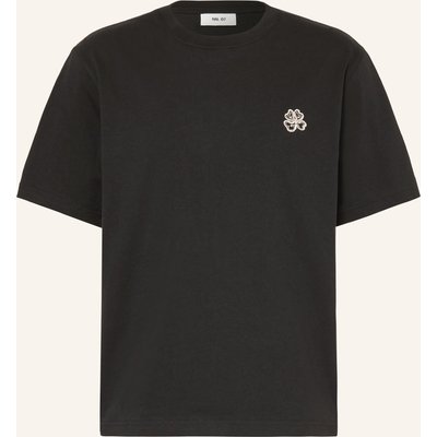 Nn.07 T-Shirt Jett schwarz