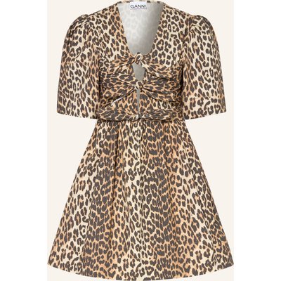 Ganni Kleid braun