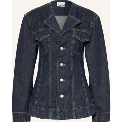Ganni Jeansblazer blau