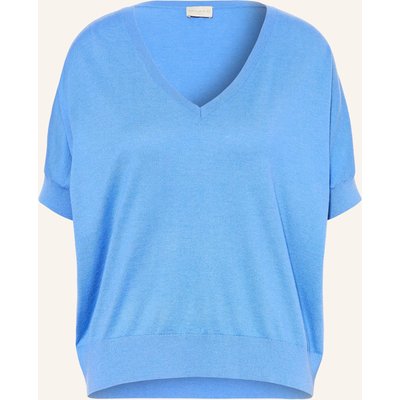 Milano Italy Strickshirt blau