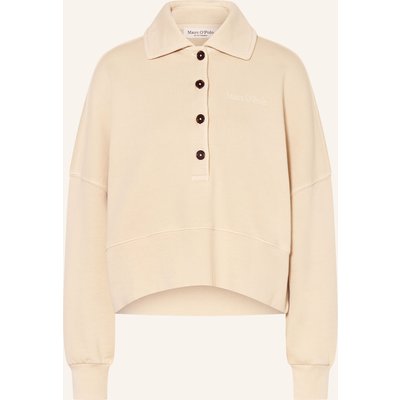 Marc O'polo Sweat-Poloshirt beige
