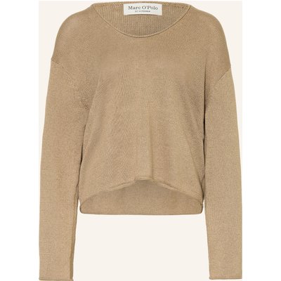 Marc O'polo Pullover Mit Leinen beige