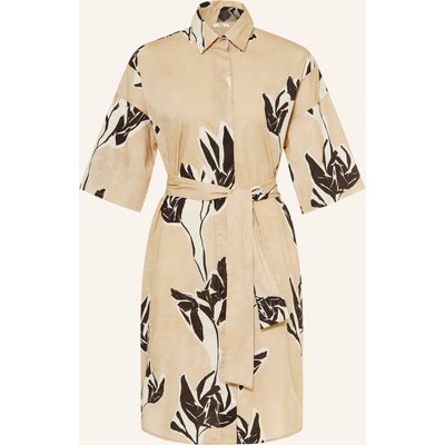 0039 Italy Hemdblusenkleid Derby beige