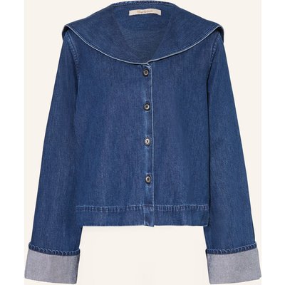 Barbour Jeansbluse Dartmoor blau