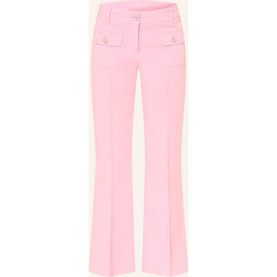 Cambio Bootcut-Hose Farah pink