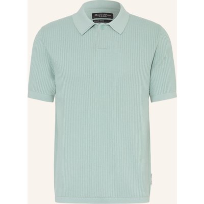 Marc O'polo Strick-Poloshirt gruen