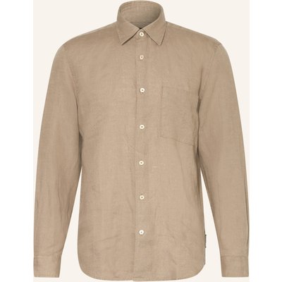 Marc O'polo Leinenhemd Regular Fit beige