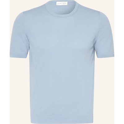 Roberto Collina Strickshirt blau