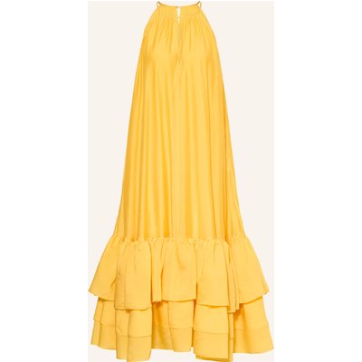 Cph Muse Kleid Cmmolly Mit Rüschen gelb