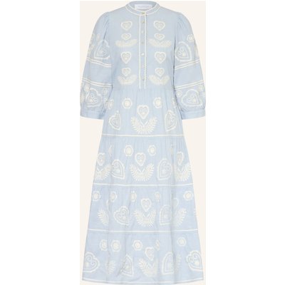 Rich & Royal Kleid Mit 3/4-Arm blau