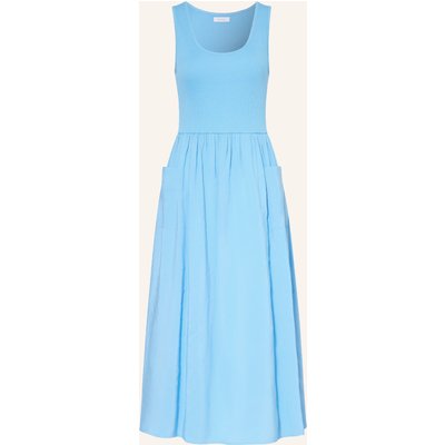Rich & Royal Kleid Im Materialmix blau