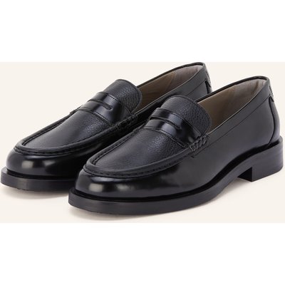 Allsaints Penny-Loafer Bloom schwarz