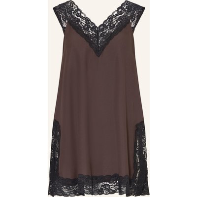 Stylein Top Miette Mit Spitze braun