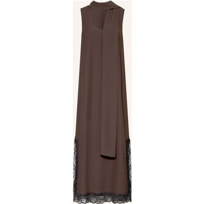Stylein Kleid Mit Spitze braun