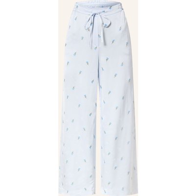 Claudie Pierlot Marlenehose Aus Satin blau