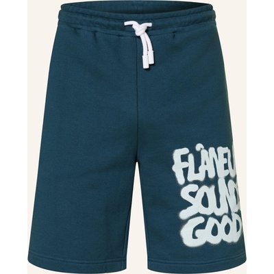 Flâneur Sweatshorts Sounds Good blau