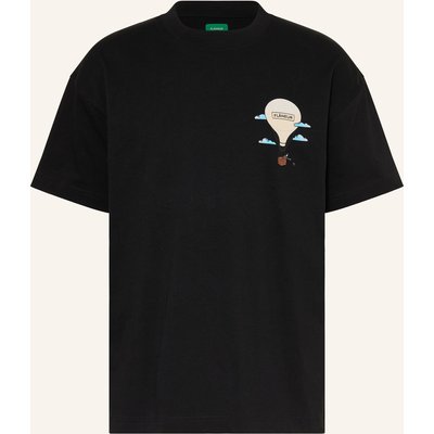 Flâneur Oversized-Shirt Aéronautique schwarz