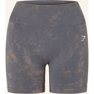 Gymshark Tights Washed Short grau