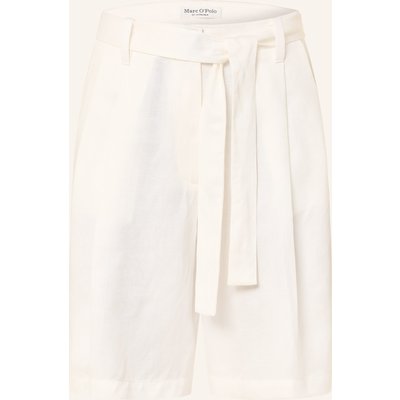 Marc O'polo Shorts Mit Leinen weiss