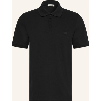 Sandro Piqué-Poloshirt Regular Fit schwarz