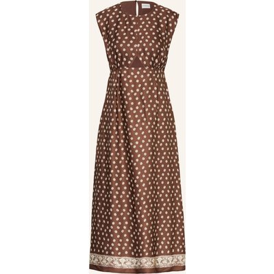 Claudie Pierlot Satinkleid Mit Cut-Outs braun