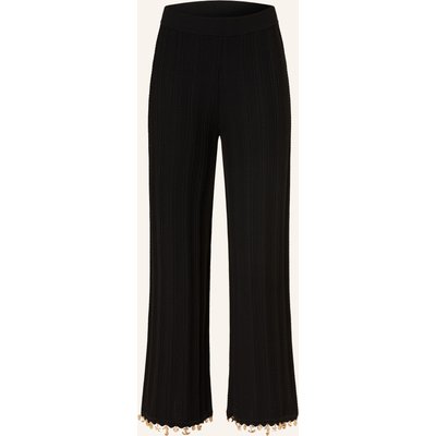 Maje Strickhose schwarz