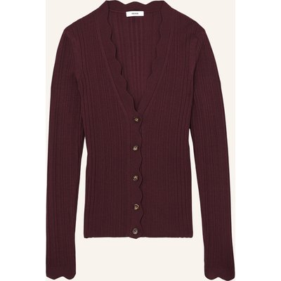 Reiss Strickjacke Vinny rot