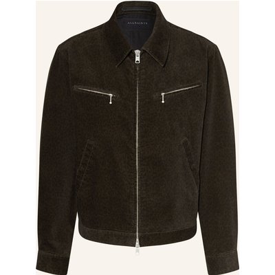 Allsaints Samt-Overjacket Korey braun