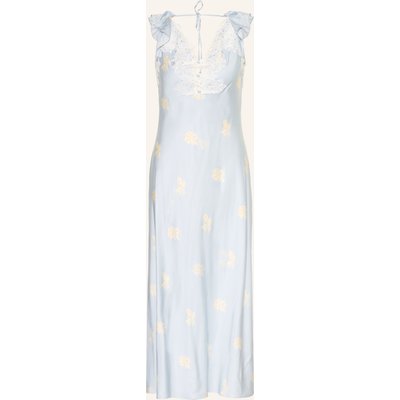 Claudie Pierlot Satinkleid Mit Spitze weiss