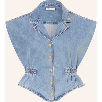 Sandro Jeansweste blau