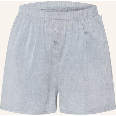 Calida Schlafshorts Favourites Tiles blau