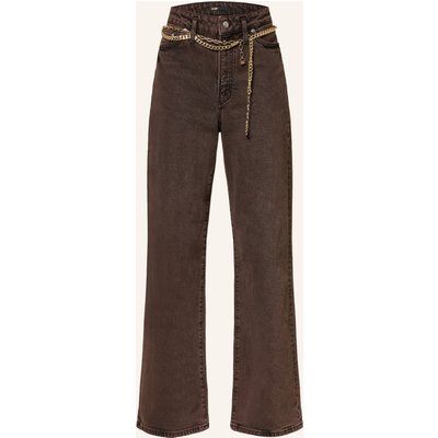 Maje Straight Jeans braun