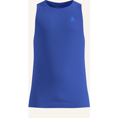 Odlo Funktionswäsche-Top Natural Merino 160 Aus Merinowolle blau