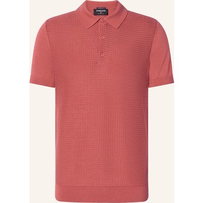 Strellson Strick-Poloshirt Adrian rot