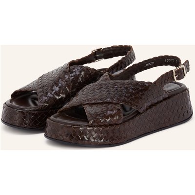 Pons Quintana Plateau-Sandalen braun